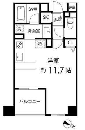 グレイスコート志村三丁目の物件間取画像